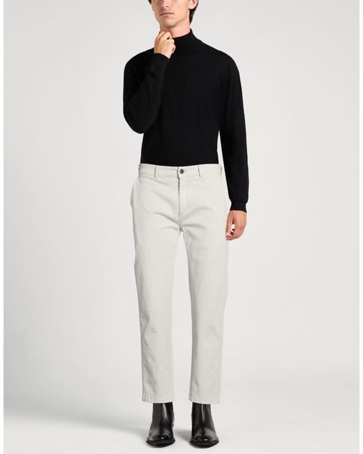 Department 5 White Light Jeans Cotton, Elastane for men