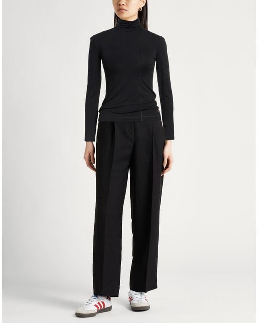 Peuterey Black T-Shirt Viscose, Elastane