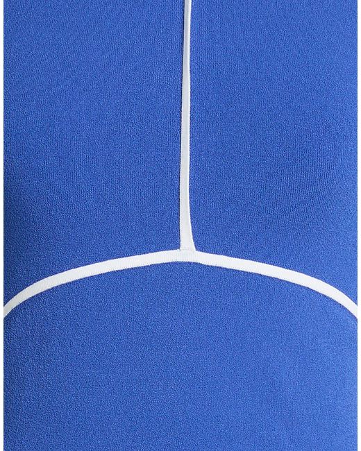 DSquared² Blue Tank Top Viscose, Polyester