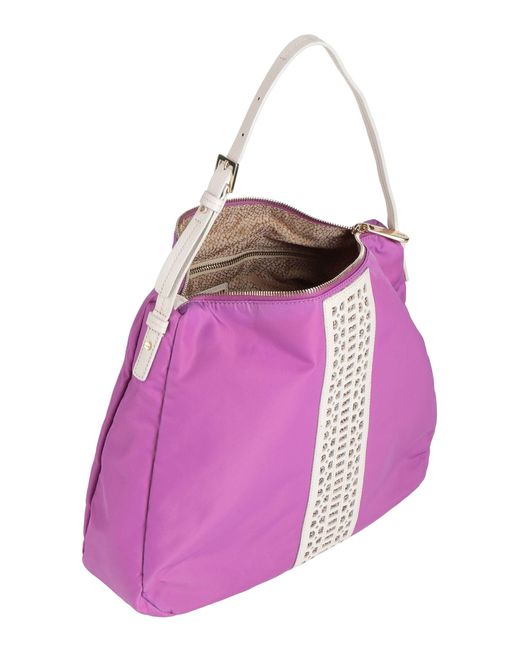 Borsa A Mano di Borbonese in Purple