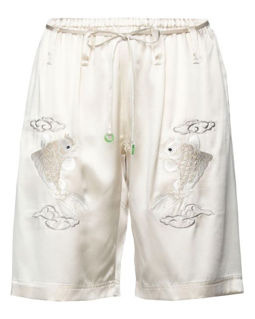 Alexander Wang Natural Shorts & Bermuda Shorts
