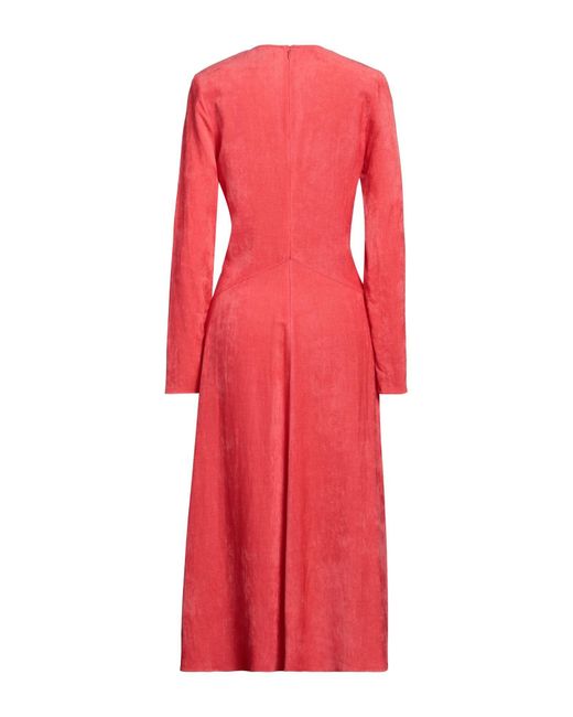 Isabel Marant Red Midi Dress