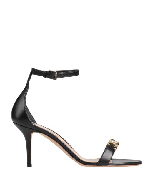 Elisabetta Franchi Black Sandals