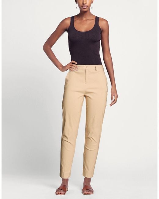 HELMUR® Natural Sand Pants Viscose, Polyamide, Elastane