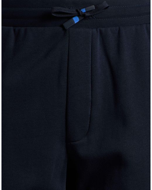 EA7 Blue Pants Cotton, Polyester for men