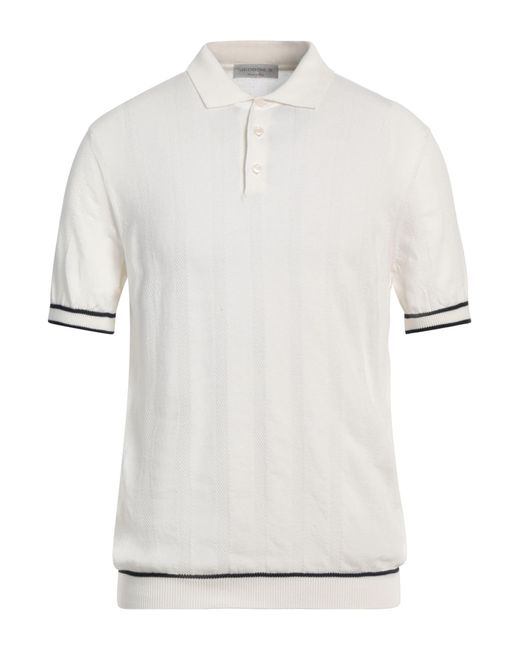 Pullover di Jeordie's in White da Uomo