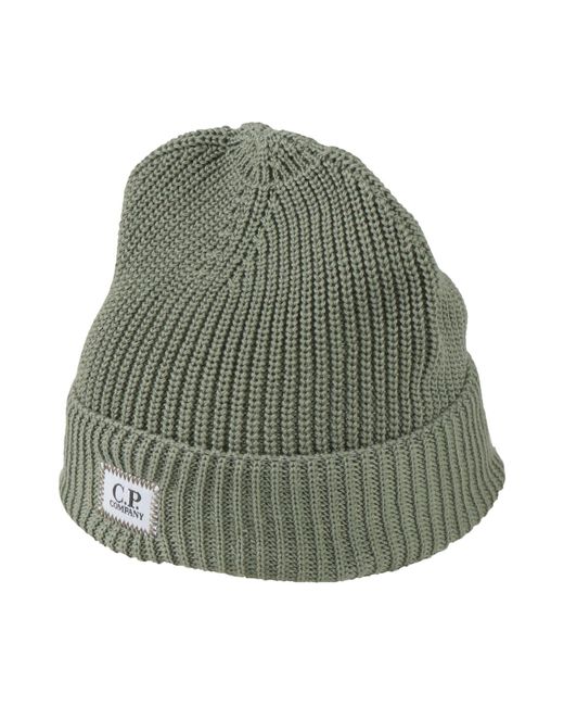 C P Company Green Hat for men