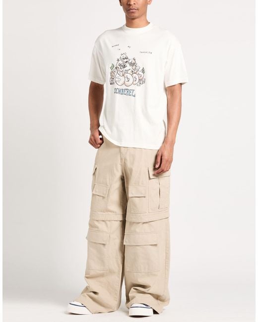 DOMREBEL White T-Shirt for men