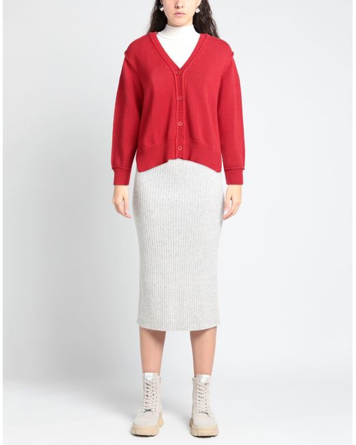 P.A.R.O.S.H. Red Cardigan