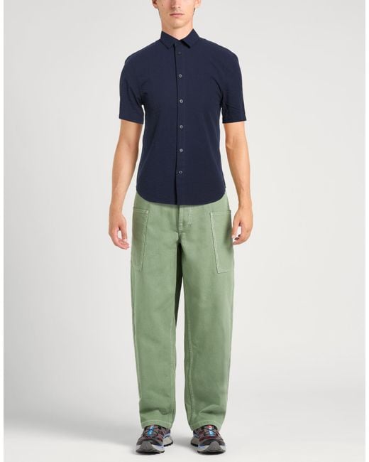 ARMANI EXCHANGE Blue Shirts for men