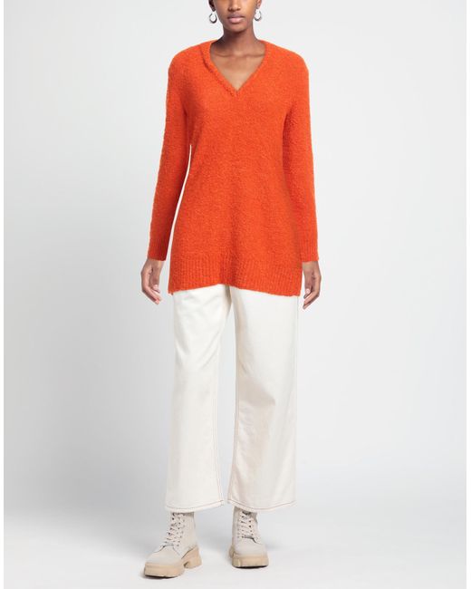 Patrizia Pepe Orange Sweater