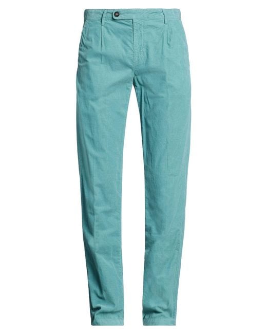 Massimo Alba Blue Pants for men