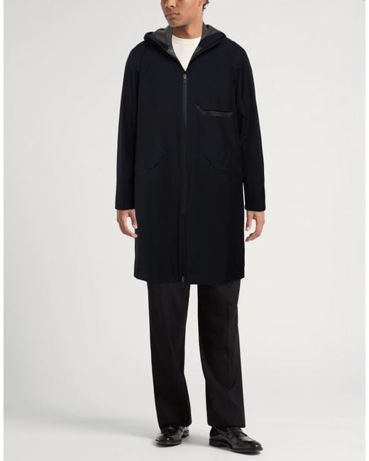 Herno Blue Overcoat & Trench Coat for men
