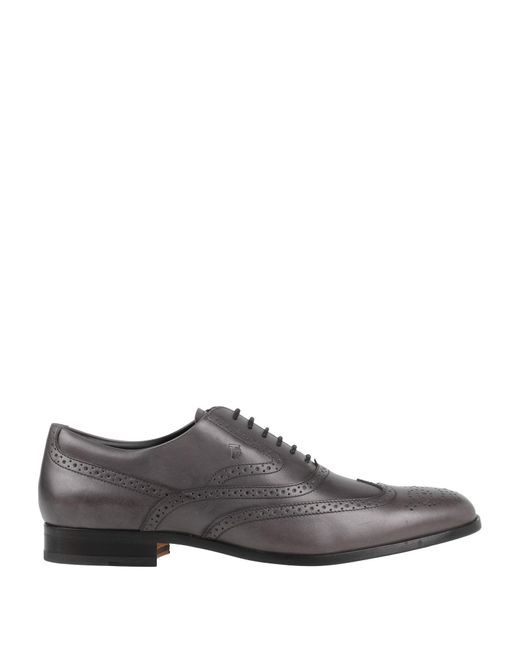 Tod's Gray Lace-up Shoes for men