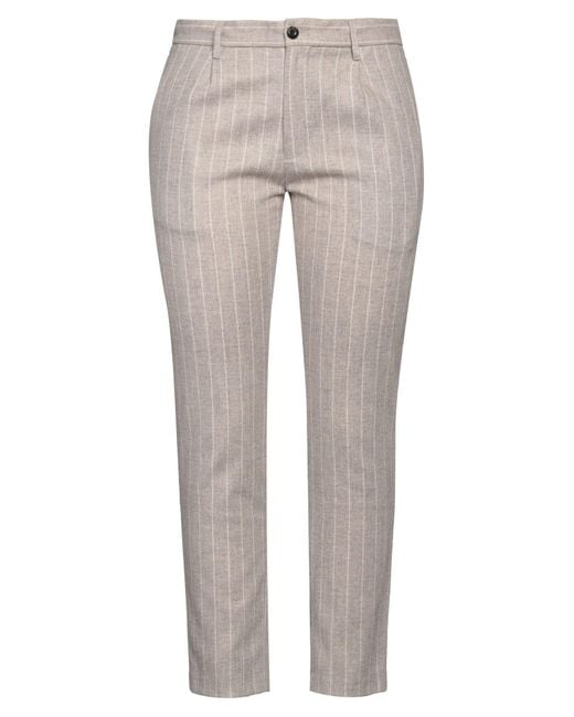 Michael Coal Gray Light Pants Virgin Wool, Polyamide, Acrylic, Cashmere, Elastane