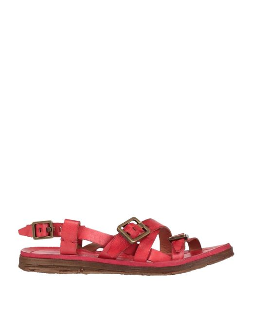 A.s.98 Red Sandals