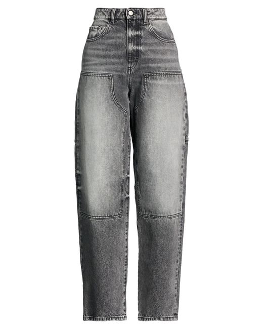 ICON DENIM Gray Jeans Cotton