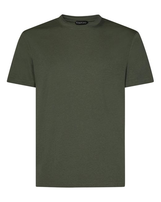 Tom Ford T-shirts in Green für Herren