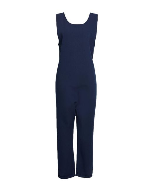 Berna Blue Midnight Jumpsuit Polyester, Viscose, Elastane
