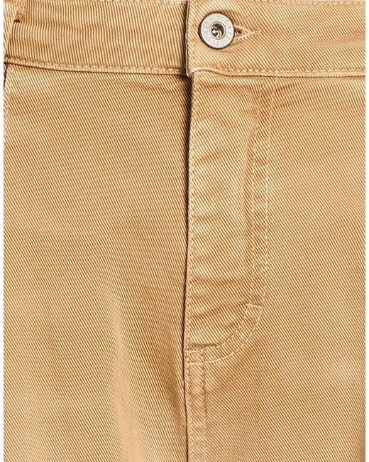 Please Natural Camel Pants Cotton, Elastane