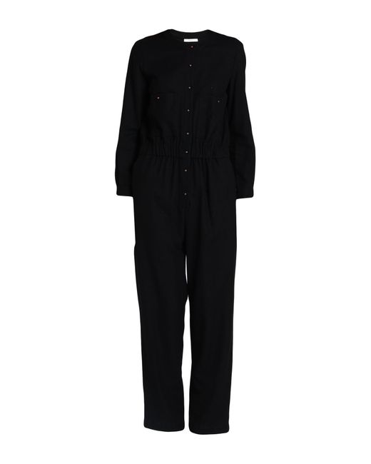 Sessun Flannel Jumpsuit in Black | Lyst