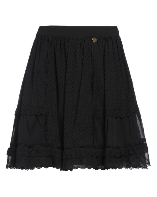 Twin Set Black Midi Skirt