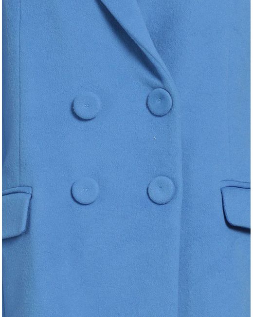 Manteau long Hanita en coloris Blue