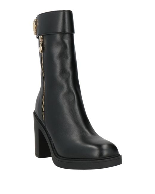 Love Moschino Black Stiefelette