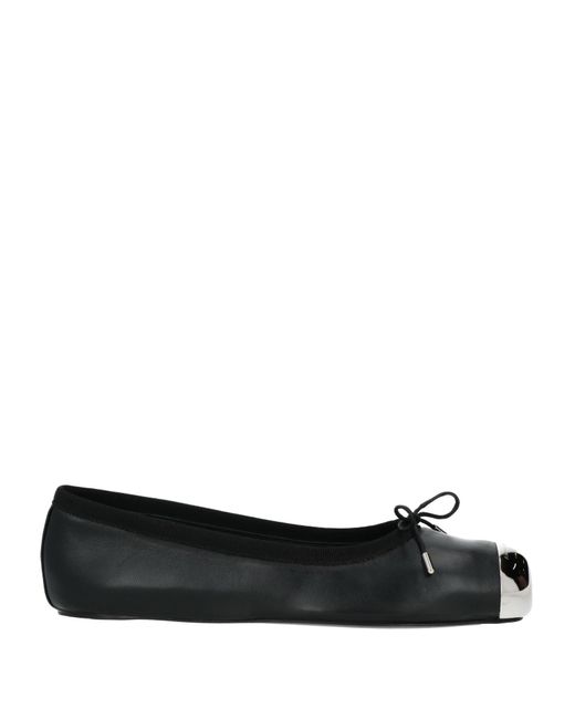 Alexander McQueen Black Ballet Flats