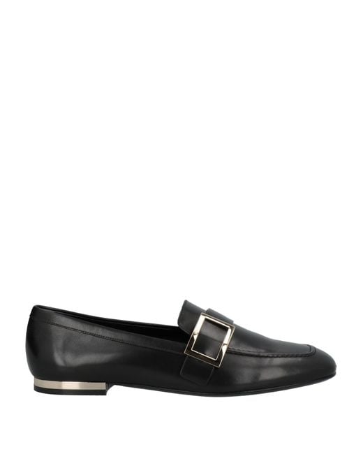 Roger Vivier Black Mokassin