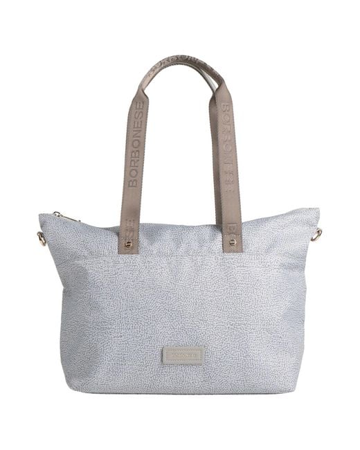 Borbonese Gray Handtaschen
