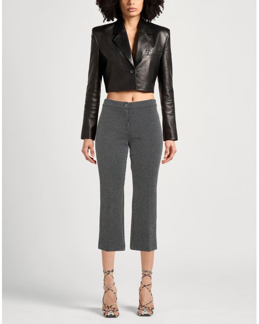 Caractere Gray Pants Cotton, Polyester, Elastane