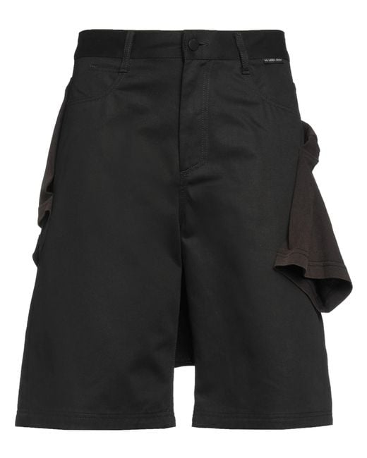 44 Label Group Black Shorts & Bermuda Shorts Cotton for men