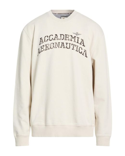 Aeronautica Militare Natural Sweatshirt Cotton for men