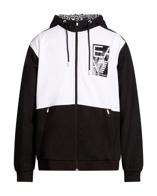 EA7 Black Sweatshirt for men