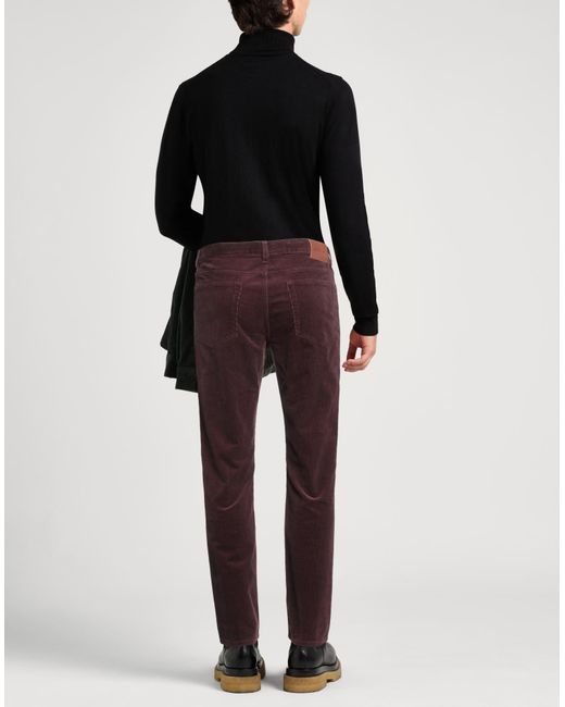 Gant Purple Pants Cotton, Elastane for men
