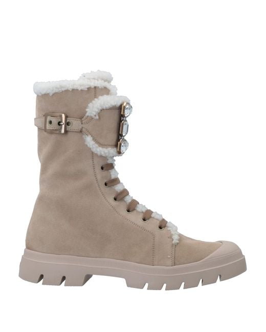 Roger Vivier Gray Ankle Boots