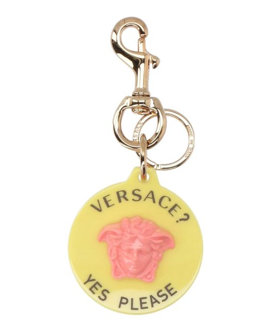 Versace Metallic Key Ring