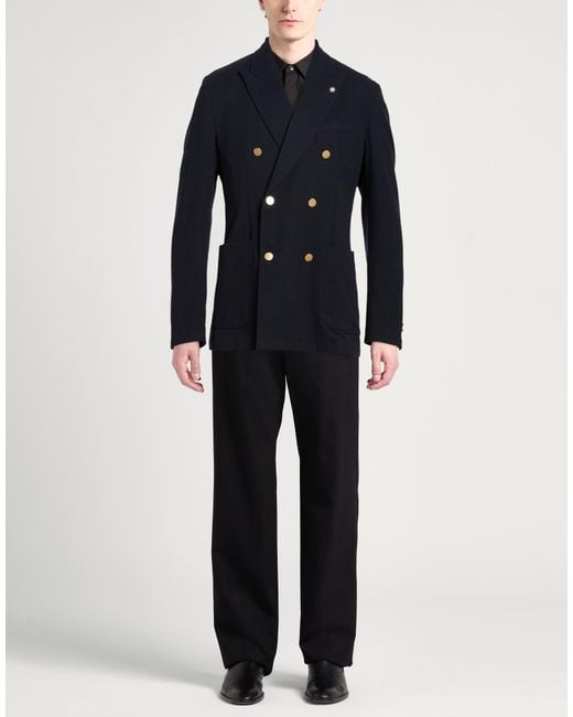 Manuel Ritz Blue Blazer for men