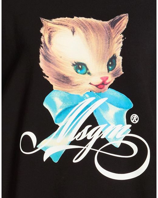 MSGM Black Sweatshirt