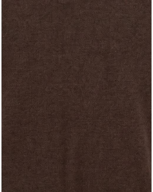 SELECTED Brown Sweater Polyester, Alpaca Wool, Wool, Nylon, Elastane for men