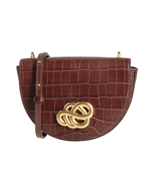 By Malene Birger Brown Cross-Body Bag