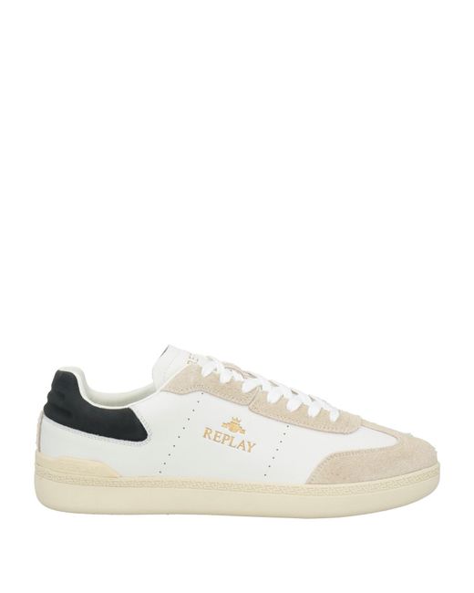 Replay White Sneakers for men