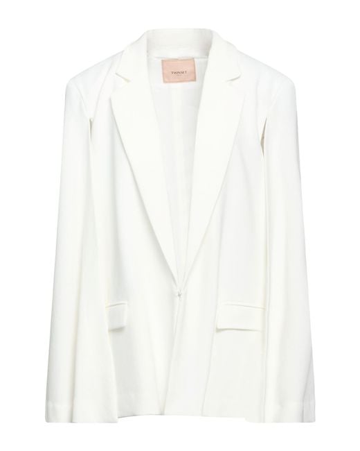 Twinset White Blazer