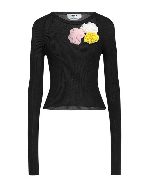 MSGM Black Pullover