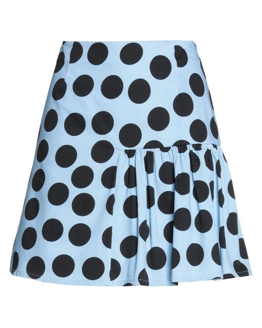be Blumarine Blue Mini Skirt