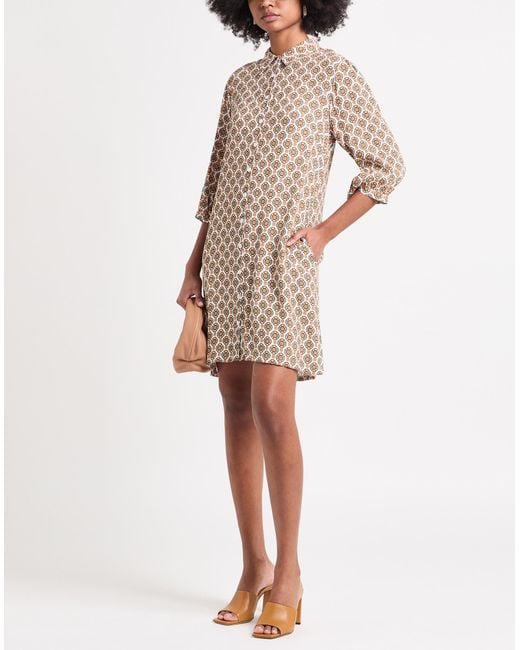 Surkana Natural Mini-Kleid