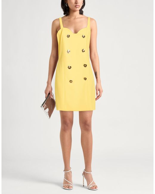 Violante Nessi Yellow Mini Dresses