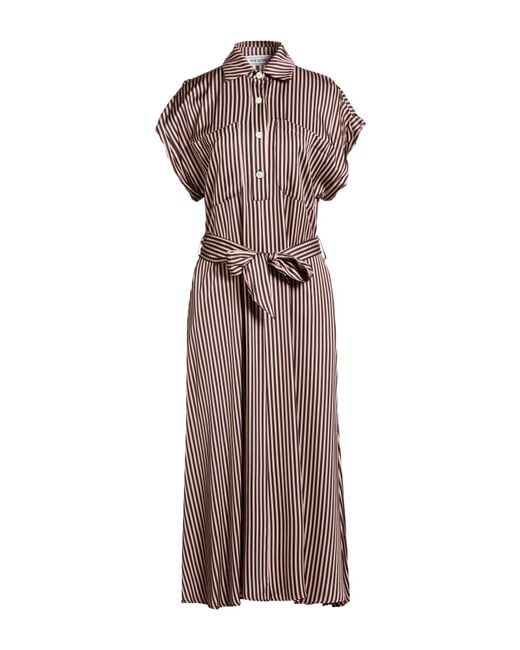 Shirtaporter Brown Maxi Dresses