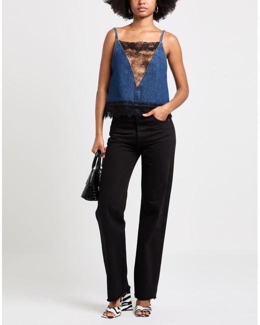 Top di Off-White c/o Virgil Abloh in Blue